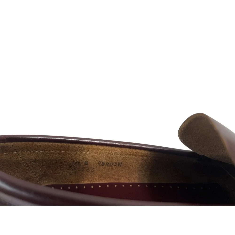 Sebago Burgandy Beefroll Penny Loafer Dress‎ Shoes Handcrafted Leather Mens 11.5